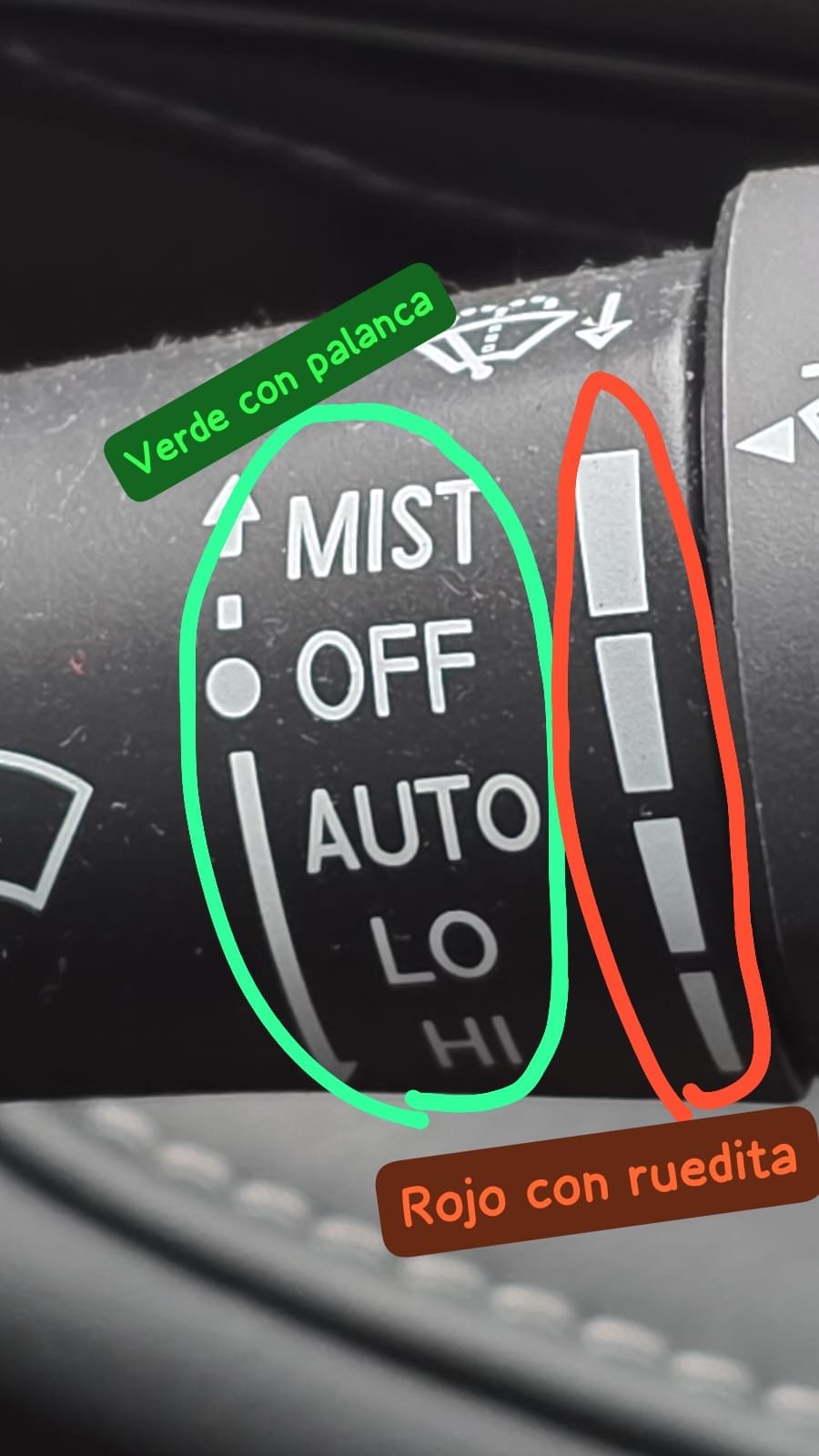 Mando del limpiaparabrisas automático · foto 1